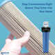 Whole House 1 Stage Sediment Filter with Pleated High Flow Filter, 100K Gallons Capacity - Aqua Essence