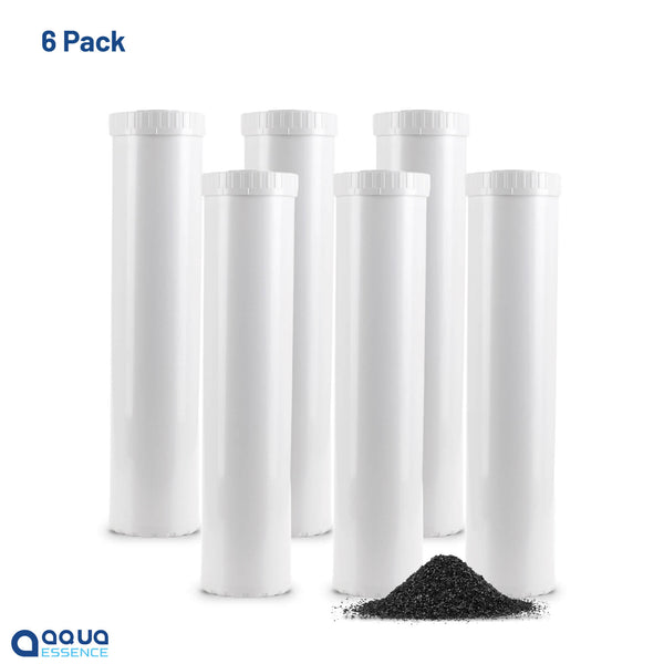 AquaEssence™ Granulated Activated Carbon (GAC), 4.5" x 20", 1100 Iodine Number (PN AES-GAC-4520). 25,000 Gallons Capacity. - Aqua Essence