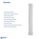 AquaEssence™ High Capacity Carbon Block Filter, 2.5 x 20 in, 5 Microns Filtration (PN: AES-CB-2520) - Aqua Essence