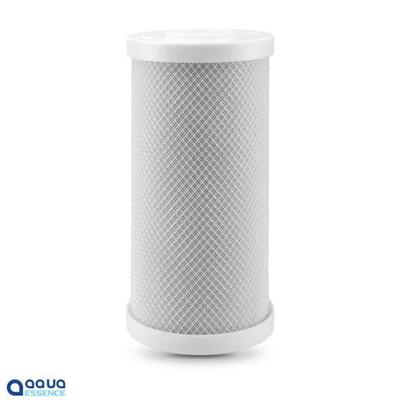 AquaEssence™ High Capacity Carbon Block Filter, 4.5 x 10 in, 5 Microns Filtration (PN: AES-CB-4510) - Aqua Essence