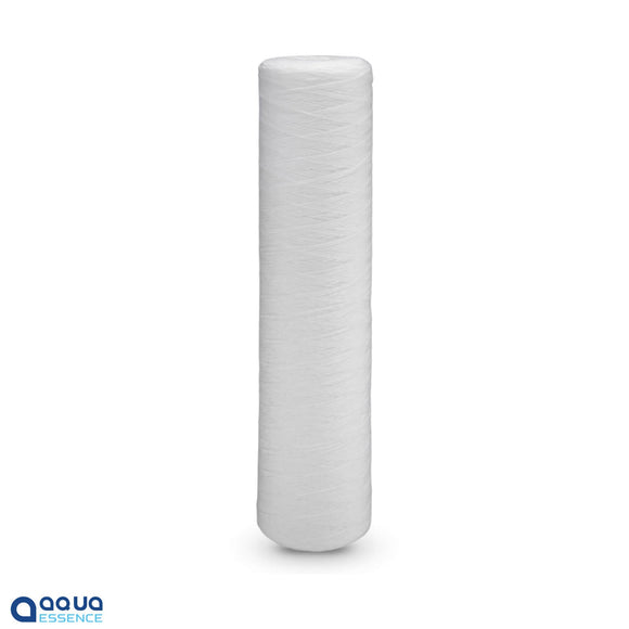 AquaEssence™ High Capacity String Wound Sediment Filter, 4.5 x 20 in, 5 Microns Filtration (PN: AES-WF-4520) - Aqua Essence