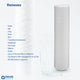 AquaEssence™ High Capacity String Wound Sediment Filter, 4.5 x 20 in, 5 Microns Filtration (PN: AES-WF-4520) - Aqua Essence