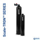 Two black water filtration systems with 'Aqua Essence' branding on a white background.