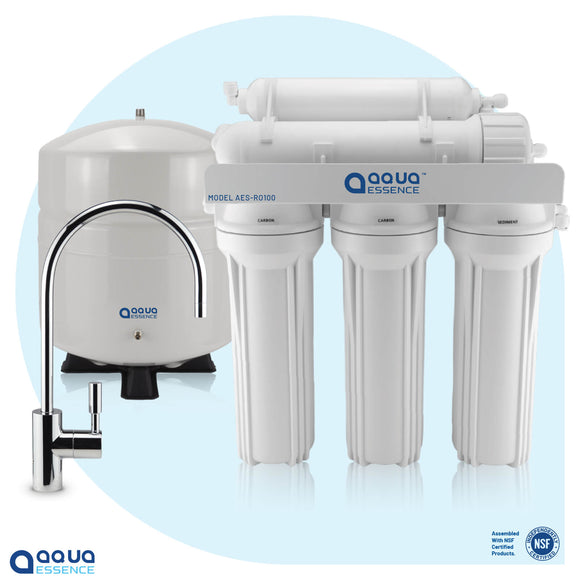 AquaEssence™ 5 Stages Rerverse Osmosis 100 gpd - Aqua Essence