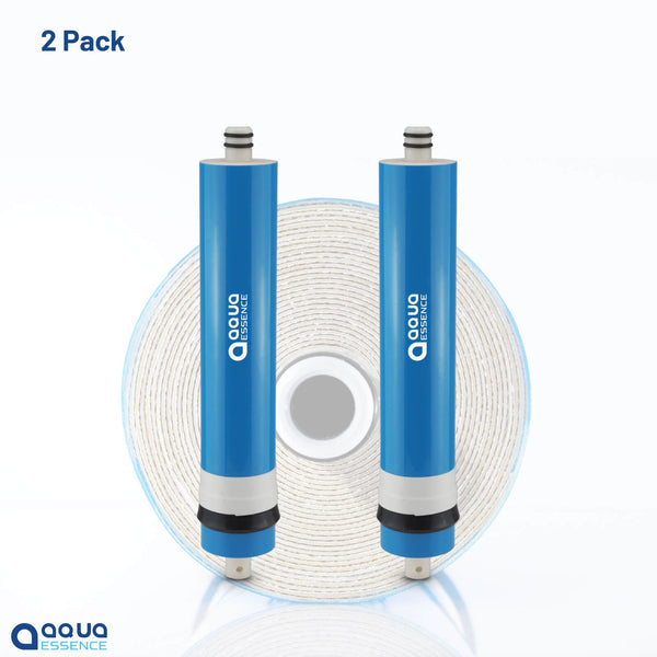 AquaEssence™ Reverse Osmosis Membrane, 100 Gallons per Day, 99.8% Salts Rejection (PN AES-MRO-100) - Aqua Essence