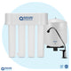AquaEssence™ Twist RO Reverse Osmosis System, Chrome Pleated Faucet, 75 gpd (PN AES-TRO75) - Aqua Essence