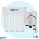 AquaEssence™ Twist RO Reverse Osmosis System, Chrome Pleated Faucet, 75 gpd (PN AES-TRO75) - Aqua Essence