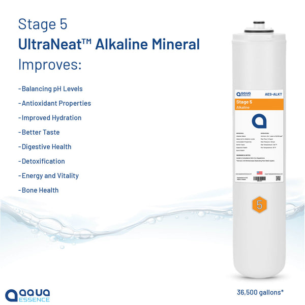AquaEssence™ Twist RO Reverse Osmosis System, Chrome Pleated Faucet, 75 gpd (PN AES-TRO75) - Aqua Essence